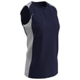 thumbnail image 2 of Champro Womens Diamond Active Jersey Navy White 2XL, 2 of 2