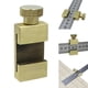 thumbnail image 5 of Bloque De Posicionamiento Firme Exquisito Indicador De Bloque De Posicionamiento Regla De Acero De Esquina Firme Localizador De Regla De Cobre Práctico Trazador De Ángulo De Carpintería Para Medición Vogacara TO005438-02, 5 of 7