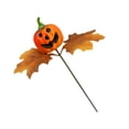 thumbnail image 1 of EIMELI Décoration de Fête d'Halloween Citrouille d'Halloween Festive Bâton d'Érable Effrayant Réaliste Décoration de Fête avec Artificiel Réutilisable, 1 of 5