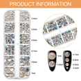 thumbnail image 3 of Estrela Crystals Flatback Rhinestones, para decoración de uñas, teléfonos, manualidades, bricolaje, 3 of 5