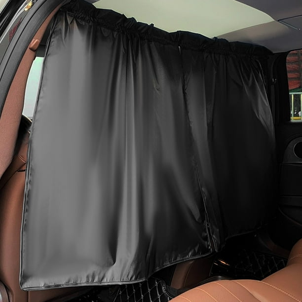 Threns Car Privacy Curtains Universal Car Divider Curtain Between Rear Seat Car  Blackout Curtains Car Sun Shades 