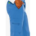 thumbnail image 5 of Activate by Med Couture Women's 8747 Yoga Cargo Scrub Pant -Ceil-Small, 5 of 5