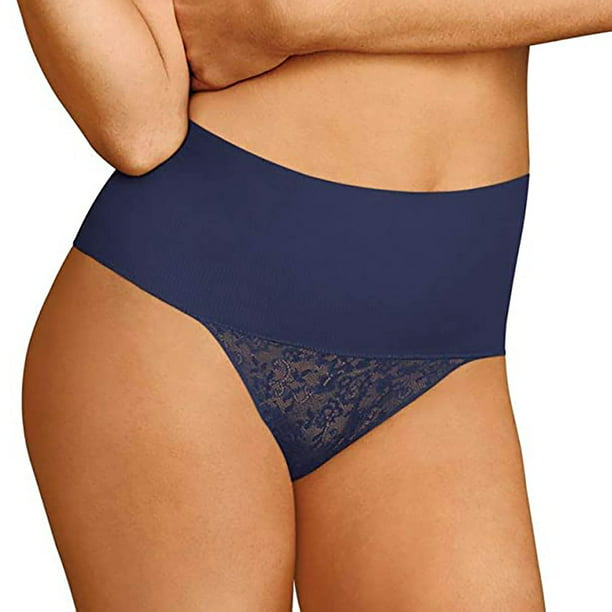 nsendm Female Underwear Adult Lingerie for Women Open Crotch Panties  Comfort Underwear Women's Underwear Breathable Soft Briefs Sheer Lingerie(Navy,  M) 