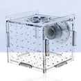 thumbnail image 6 of Stgfyxgs Breeding Box, Breeding Box, Transparent Suction Cup Square Aquarium Supply for Newborn Young 8cmx8cmx8cm, 6 of 9