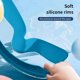 thumbnail image 3 of 2 Packs Swim Goggles Attached Earplugs Anti-Fog UV Protection Swimming Goggles for Teens and Youths Aged 10-18, 3 of 5