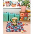 thumbnail image 3 of Washable Rubber Pioneer Dish Drying Mats For Kitchen Counter Home Large Coffee Bar Pad Accessories And Decor For Utensils Stemware (18''''x24''''), 3 of 5