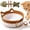 Brown, variant on Handwoven Cat Basket, Cotton Rope Woven Round Cat Beds Basket, Foldable, Durable and Easy To Clean for Small & Large Cats & Dog