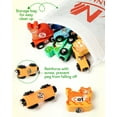 thumbnail image 5 of Vanmor Wooden Train Set for Toddlers - Snap-Connection Animal Trains, Magnetic Alphabet Train Learning Toys, STEM Preschool Toys, ABC and Animal Play Set for Kids Ages 3-5 Christmas Gifts for Kids, 5 of 9