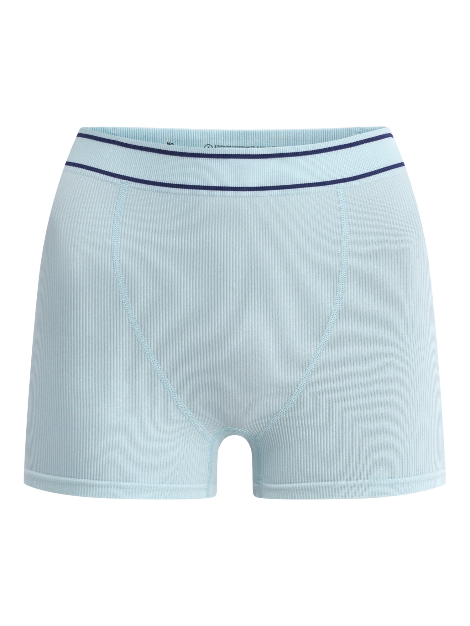 No Boundaries Seamless High Waist Boyshort Panties, Women’s