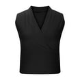 thumbnail image 6 of gbyLJF Lace Tank Tops For Women Y2K Golf Tanks For Women Causal Tops For Women Summer Time Black Tank Top, 6 of 7