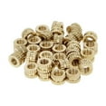 thumbnail image 2 of Wekity M4x4mm Female Thread Knurled Nuts Hx6mm OD Brass Threaded Insert Embedment Nuts Hydraulic Welded Joint Injection Molding Assortment Kit for 3D Printing Injection Molding 50PCS-0621, 2 of 5