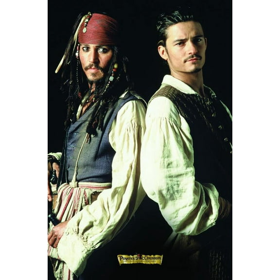 Disney Pirates of the Caribbean: The Curse of the Black Pearl - Duo Wall Poster, 22.375" x 34"