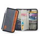 thumbnail image 2 of Cartera de viaje con bloqueo Rfid, bolsa organizadora de documentos, porta pasaporte, gris Sincero Electrónica, 2 of 4