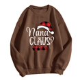 thumbnail image 1 of EHQJNJ Chandails en Molleton Graphiques pour Femmes Sans Capuche Pull Chandails en Molleton pour Femmes Top Imprimé de Noël Décontracté Col Rond Chandails en Molleton Manches Longues Tunique Mignonne Pulls Amples, 1 of 4