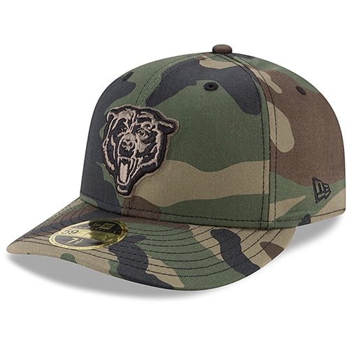 Chicago Bears New Era Woodland Camo Low 