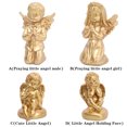 thumbnail image 2 of Desk Resin Angel Statue Crafts Cute Little European Living Room Home Decor Gift, 2 of 6