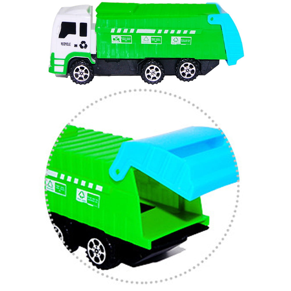 Wood Tangram Truck Carrier Simulation Transporter Truck Model Educational Toys 