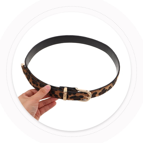 AURARMLET Leopard Belt Women: Wide Waist Belt For Jeans & Dresses - Rustic Couture Style Waistband For Casual Outfits & Vintage-Inspired Looks
