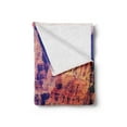 thumbnail image 2 of American Soft Flannel Fleece Throw Blanket, Grand Canyon in Arizona Base Elevations North American Sublime Tribal Landscape, Cozy Plush for Indoor and Outdoor Use, 50" x 70", Brown, by Ambesonne, 2 of 5