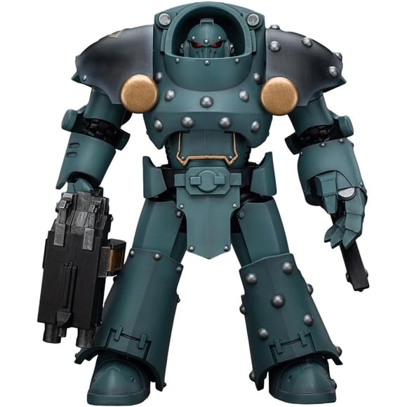 Warhammer 40000 5 Inch Figure 1/18 Scale - Sons of Horus Tartaros Terminator Squad Terminator with Combi-Bolter Chainfist