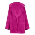 thumbnail image 3 of Awdenio Women's Fur & Faux-Fur Jackets & Coats, Women Winter Warm Coats Faux Coat Warm Jacket Long Sleeve Outerwear Valentine's Day Gifts, 3 of 4