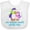 AA-White, variant on Inktastic My Great Aunt Loves Me Cute Penguins Girls Baby Bib
