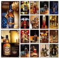 thumbnail image 4 of Cartel de metal con diseño de cerveza y whisky, cartel vintage de hojalata para pintor, residencia, bar, club, arte de pared moderno, decoración, mural, regalo, 4 of 5