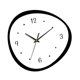 thumbnail image 3 of Reloj de pared para decoración del hogar, adorno con números fáciles de usar, moderno y resistente al desgaste. Gris claro, 3 of 9