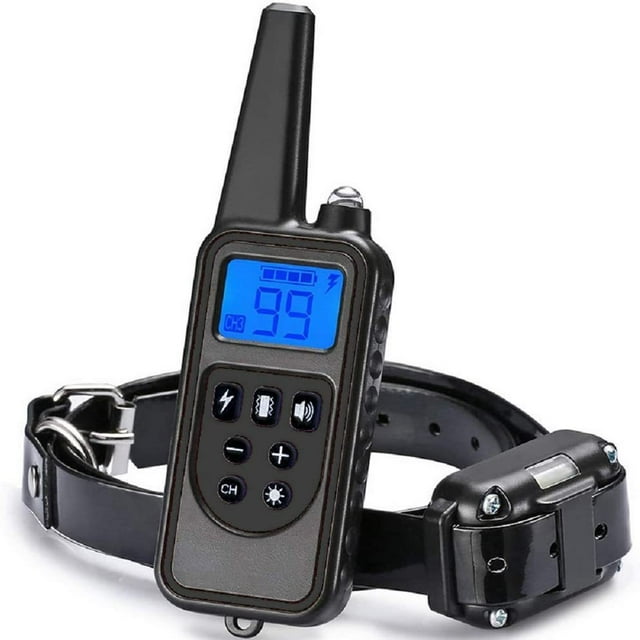 880 Dog Trainer Pet Products, Stop Barking Electric Shock Neck Collar, One Replacement Toy Collar