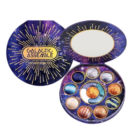 Tintark Galactic Assemble Eyeshadow Palette for Beauty - Colorful Eyeshadow Cosmetic
