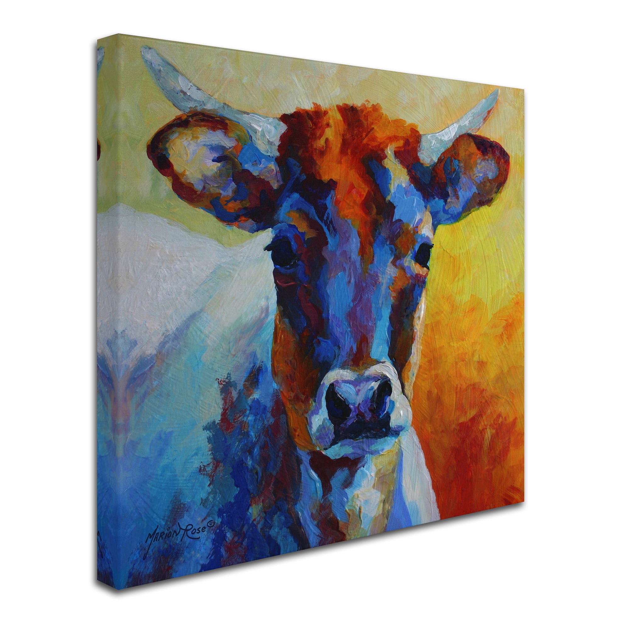 Trademark Fine Art 'Young Blood' Canvas Art by Marion Rose