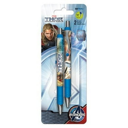 thor - the dark world gel pens - pack of 2 (Best Luxury Pens In The World)