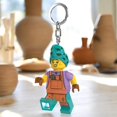 thumbnail image 2 of LEGO Minifigures Keychain Light - Ceramic Girl - 3 Inch Tall Figure (KE225H), 2 of 10