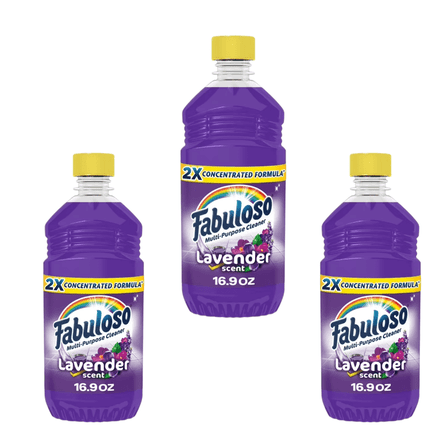 Fabuloso Original Lavender Multi-Purpose Cleaner 16.9oz – 3 Pack bottles