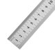 thumbnail image 2 of Regla recta de acero Herramienta de medición de doble cara de metal inoxidable (400 mm), 2 of 3