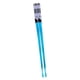 thumbnail image 1 of 2 piezas de palillos de sable de luz que se iluminan, palillos brillantes de colores para fiestas Azul, 1 of 9