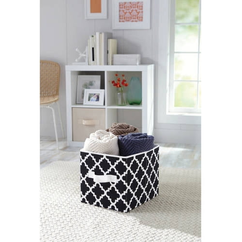 Better Homes and Gardens Collapsible Fabric Storage Cube, Set of 2