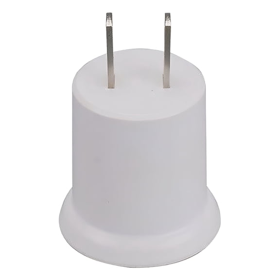 HIBIBUD Light Socket Outlet Adapter Plug in Light Socket 1 Pcs E26 Conversion Socket Light Bulb Adapter E27 Plug Thread Wall Holder