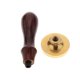 thumbnail image 5 of Sello de cobre exquisito Sello de Sello Mango de madera Sin patrón 04 Yuyangstore Sello de sello de cera de lacre, 5 of 8