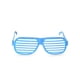 thumbnail image 1 of Toystoory Shutter Shades Gafas de sol Moda portátil Gafas de lujo Vestir Decoración Gafas para el rendimiento de la fiesta de vacaciones Kits de decoración para fiestas Azul, 1 of 6