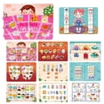 thumbnail image 1 of Busy Book for Toddlers Pre K Preschool Learning Activities Book - Autism Sensory, 1 of 5