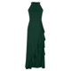 thumbnail image 3 of Moda mujer otoño casual Color sólido cuello redondo vestido sin mangas vestido de noche Pompotops  ghjkhdj6607, 3 of 7
