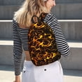thumbnail image 5 of Salouo Orange Lightning for Travel Backpack for Men Women,Casual Laptop Backpack Daypack Business Work Bag for Travel、Hiking、Weekend -Small, 5 of 5
