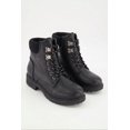 thumbnail image 2 of Women's Faux Leather Lace Up Ankle Padded Collar Combat Boots, 2 of 6