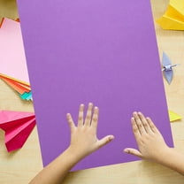 Hemoton  50 Sheets Paper for Printer Colored Cardboard Handmade Student