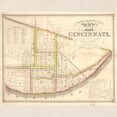 thumbnail image 2 of CafePress - Vintage Map Of Cincinnati Ohio (1841) Tote Bag - Unisex Canvas Tote Bag, Beige, 1-Piece, 2 of 7
