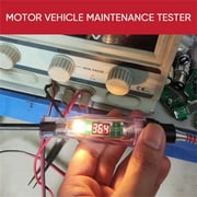 Automotive Test Light Digital LED Circuit Tester 6V/12V/24V Auto Electric Tester Light Tool with Voltmeter and Probe for Checking Vehicle Car Truck Motorcycle Boat Fuses