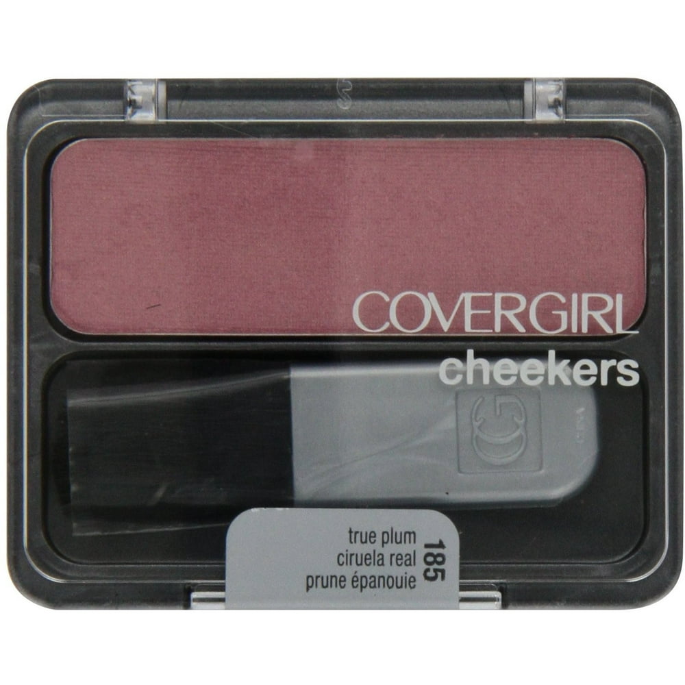 CoverGirl Cheekers Blush, True Plum [185] 0.12 oz (Pack of 3) Walmart