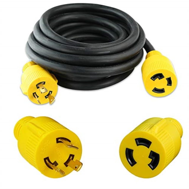 leisure cords 3prong 15 feet 30 amp generator cord, 10 gauge heavy