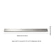 thumbnail image 4 of Estante De Almacenamiento De Acero Inoxidable, Suministros Para Restaurante, Soporte Multifunción Montado En La Pared, Organizador, Herramientas De Comedor Para Cocina, Hogar, Bar Methold HA026965-02, 4 of 6